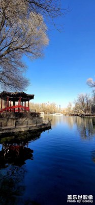 冬日暖陽下的麒麟灣