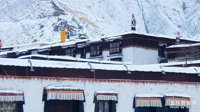 【心途西藏·日喀則·扎什倫布寺的雪】