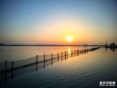 今天不加班，拍夕陽(yáng)