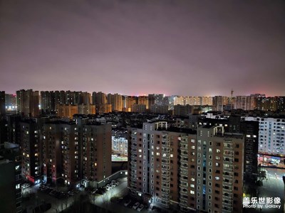 1200萬，5000萬，20000萬像素夜景自動輸出