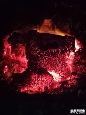 這是火焰的色采