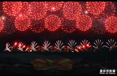 放花了