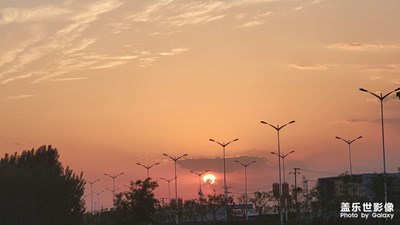 【用鏡頭講述】夕陽(yáng)西下