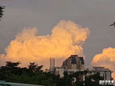 【鏡頭里的夏天】這云可以一直拍
