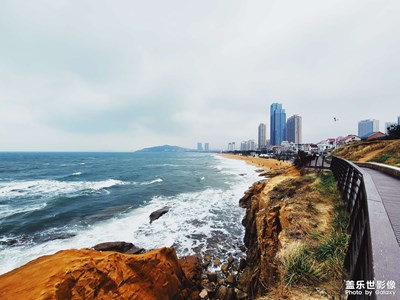 威海國際浴場風光