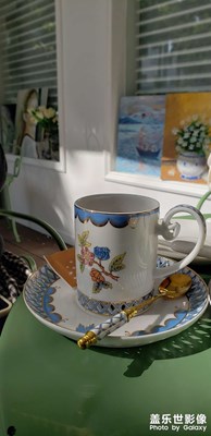 秋日下的下午茶