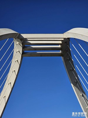 Galaxy S23Ultra 長焦鏡頭中的橋