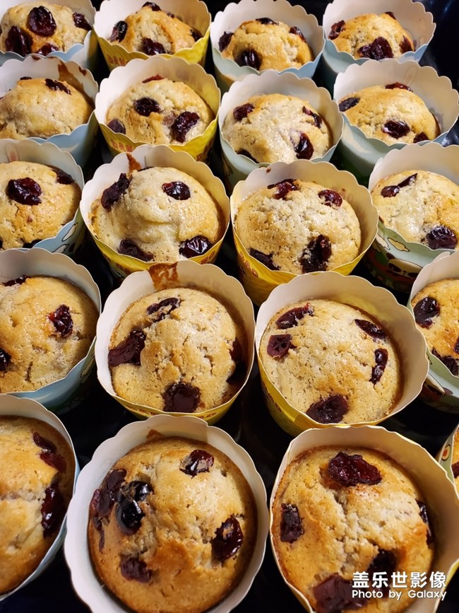 自己烤的香蕉馬芬