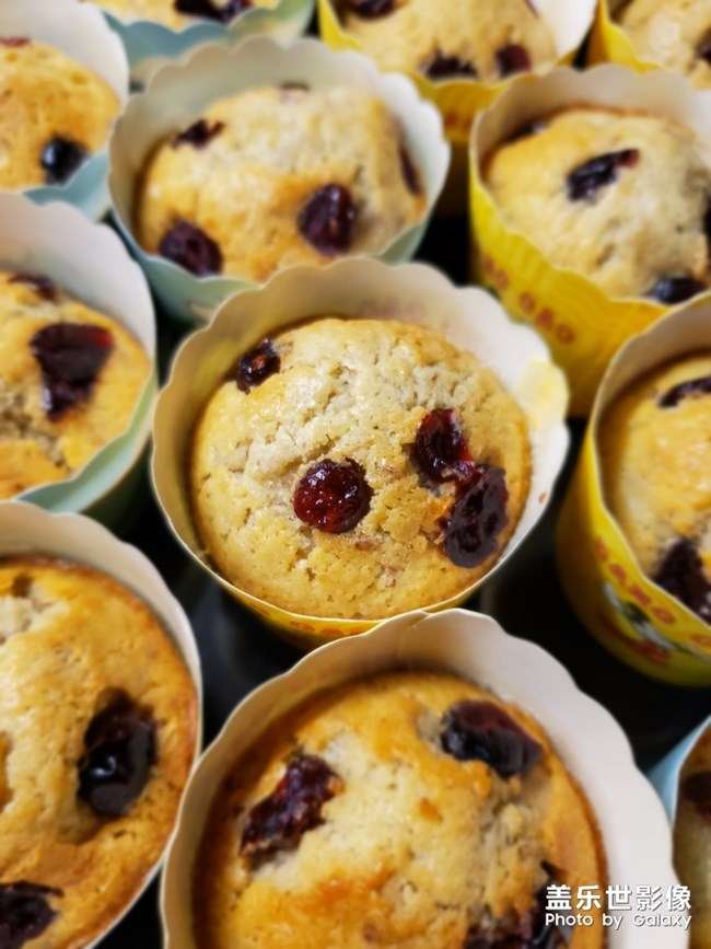 自己烤的香蕉馬芬