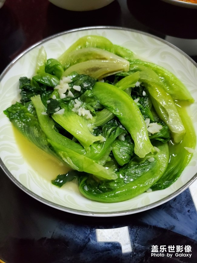 大師級水準(zhǔn)的清炒生菜和麻婆豆腐