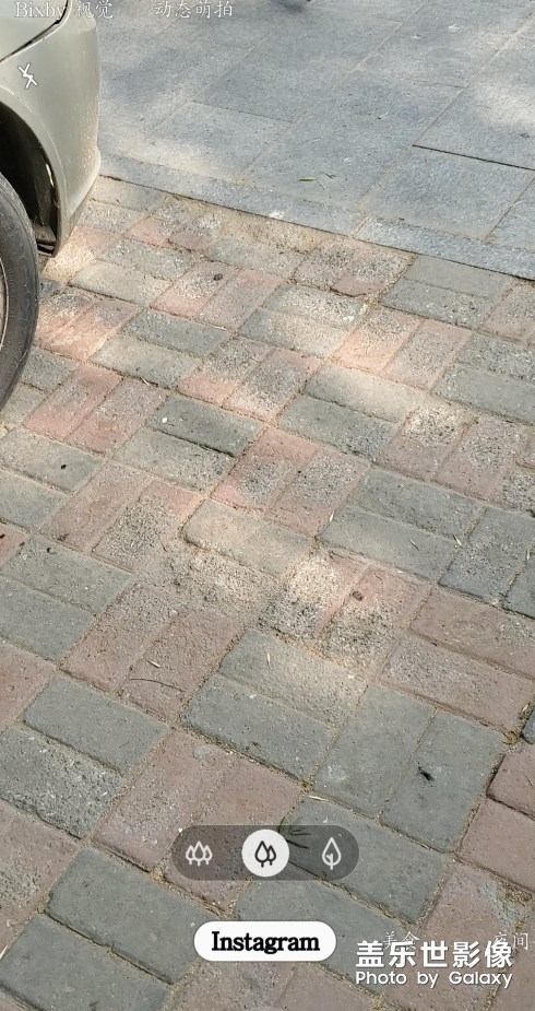 安裝完Instagram后的s10相機(jī)