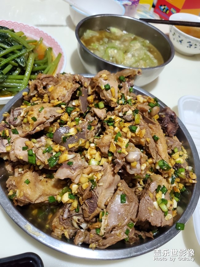 自己家里做的鴨肉