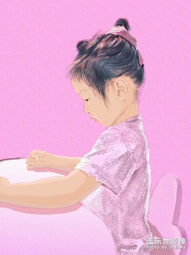 畫我可愛的小侄女