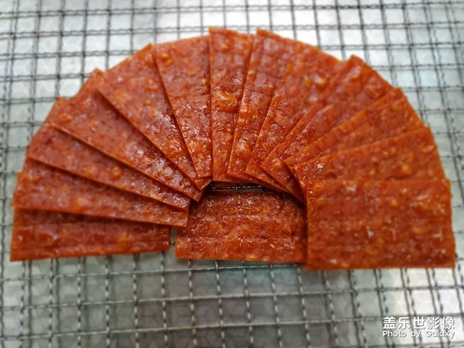 再來一個新口味的肉脯，這一次是豉汁雞肉脯