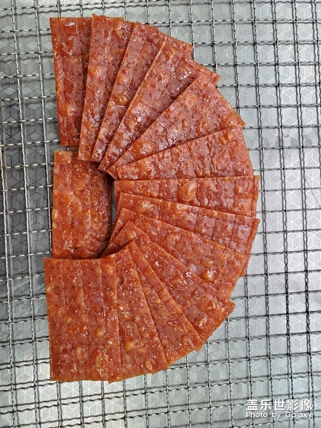 再來一個新口味的肉脯，這一次是豉汁雞肉脯