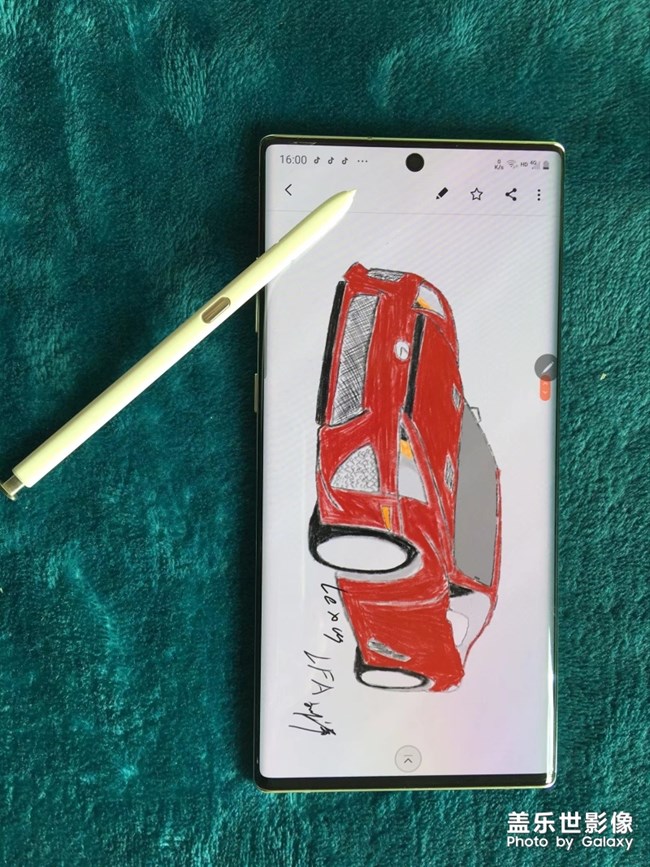 三星note10Spen圖畫