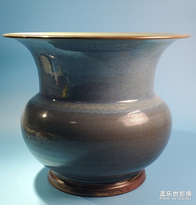 個(gè)人藏品宋代鈞窯花盆