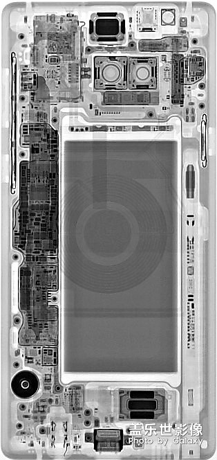 Note9 X射線*圖