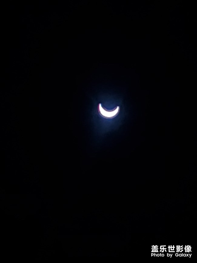 深圳這里拍的日食
