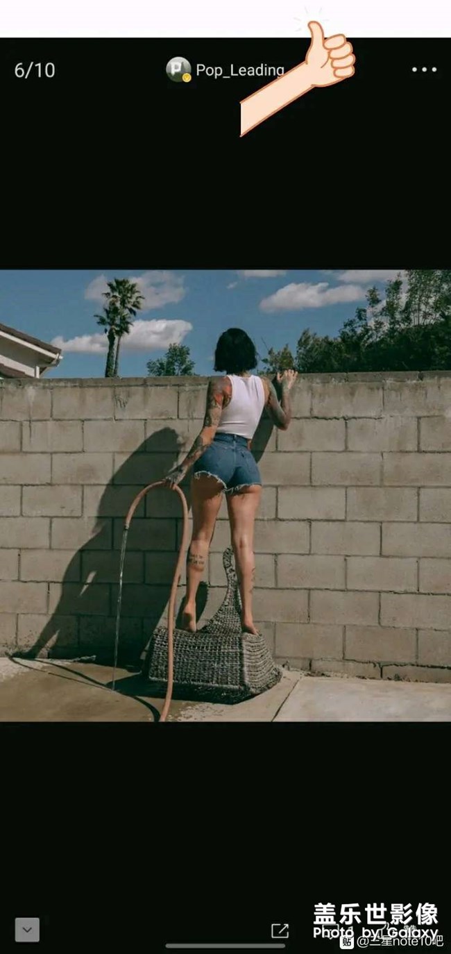 微博看圖模式吐槽下