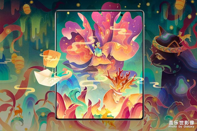 zfold2限量版手繪壁紙