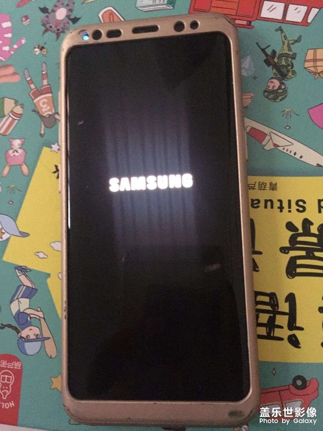 手機死機，三星的手機