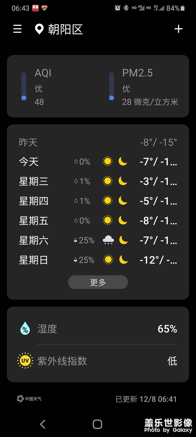 關(guān)系天氣預(yù)報(bào)顯示不全問題