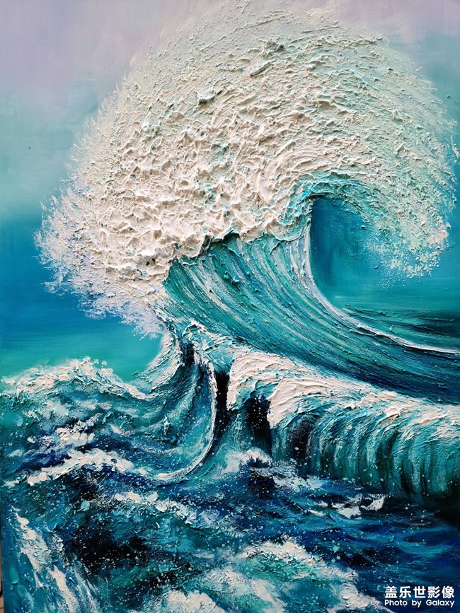 深圳大芬油畫村展畫