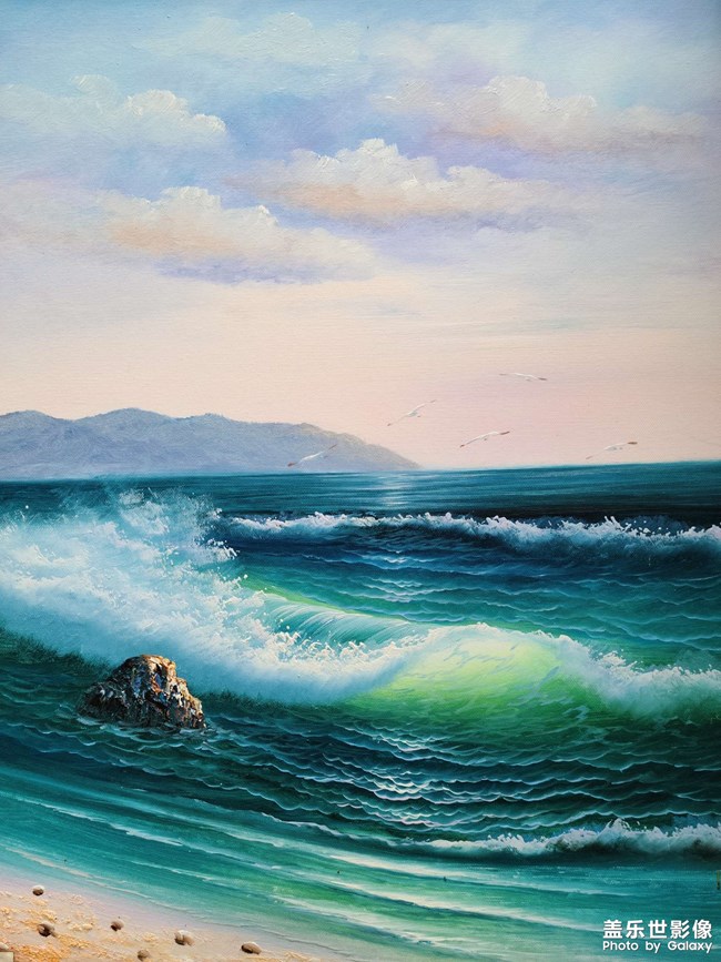 深圳大芬油畫村展畫