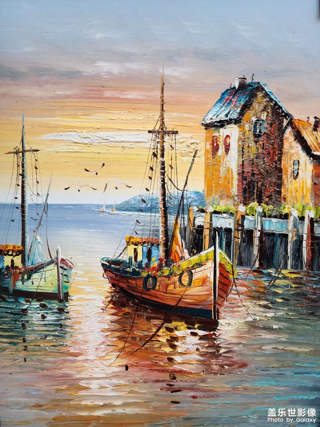 深圳大芬油畫村展畫