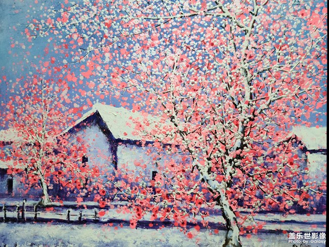 深圳大芬油畫村展畫