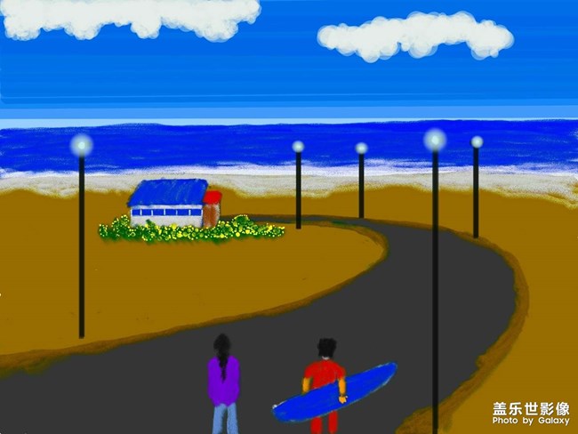 spen畫作之那年夏天寧靜的海