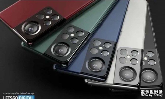 Galaxy S22 Ultra的最新諜照
