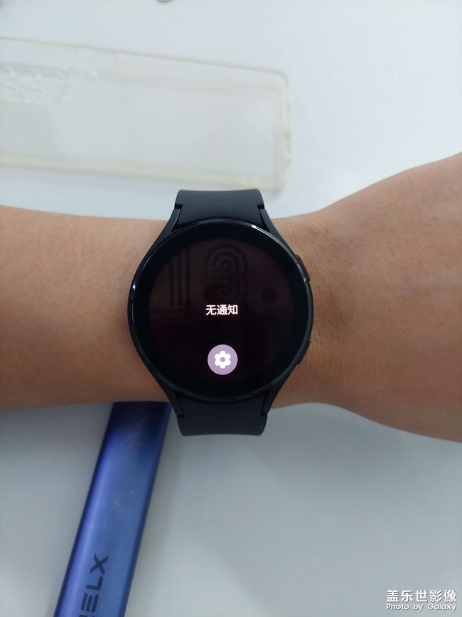 三星S4手表，這個是燒屏了？