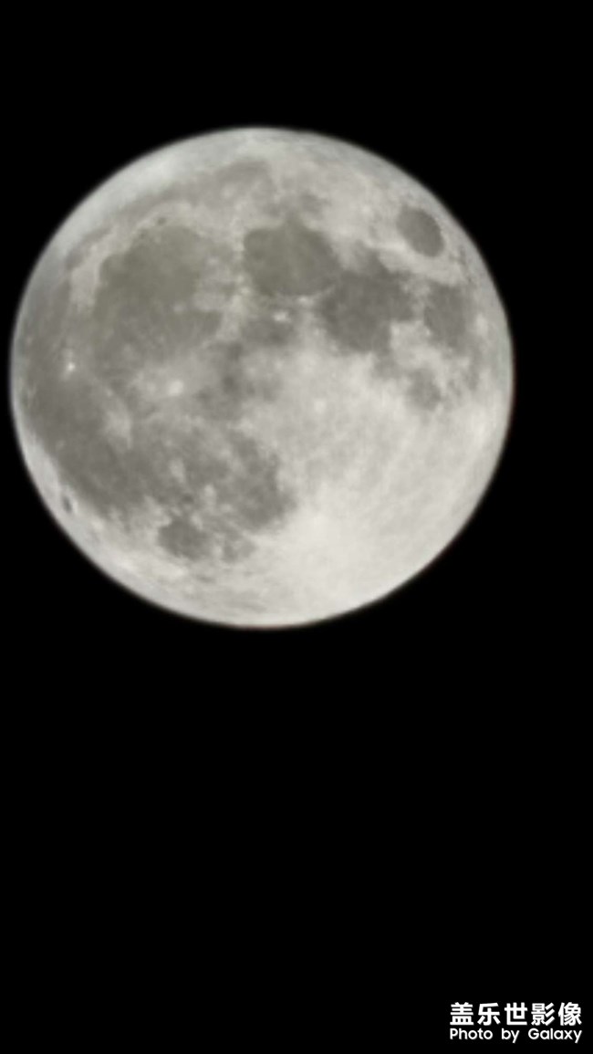 昨晚的月亮