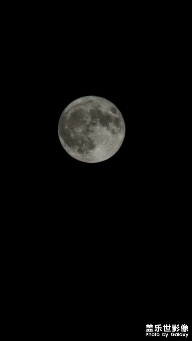 昨晚的月亮