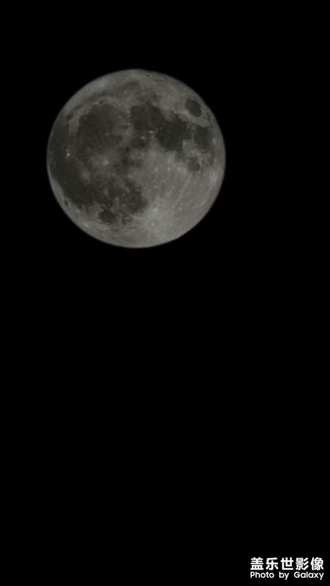 昨晚的月亮