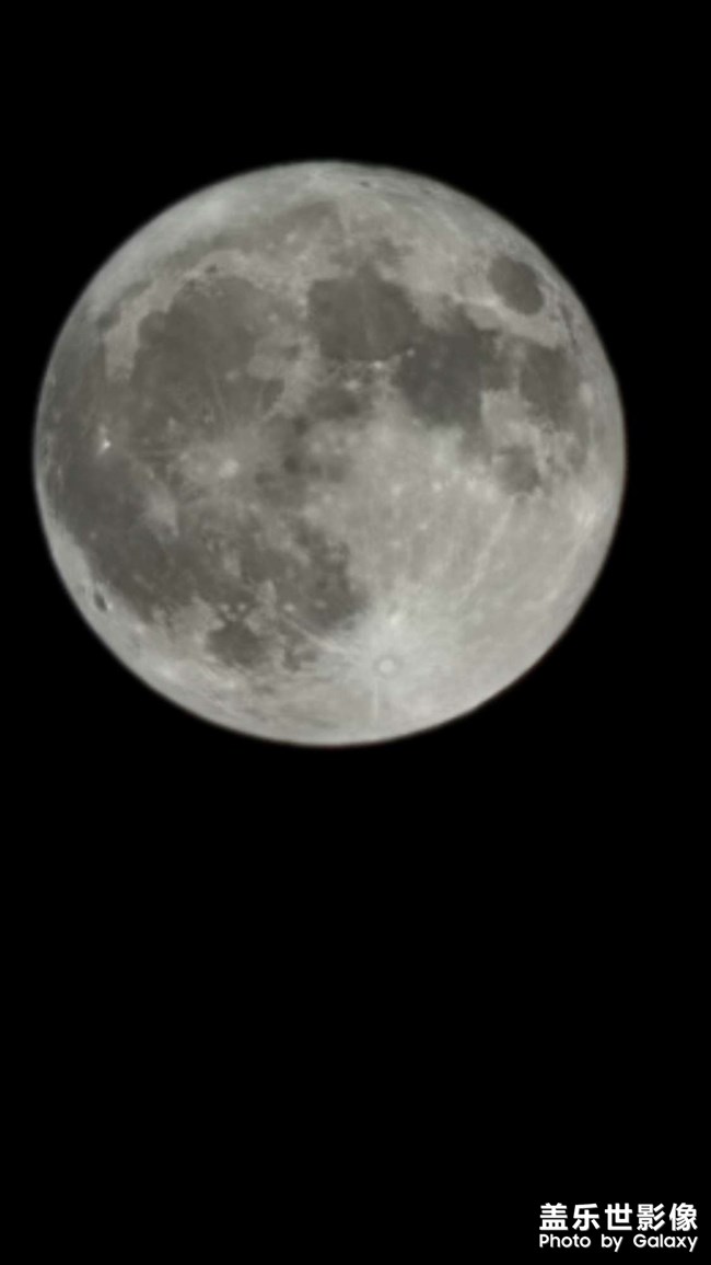 昨晚的月亮