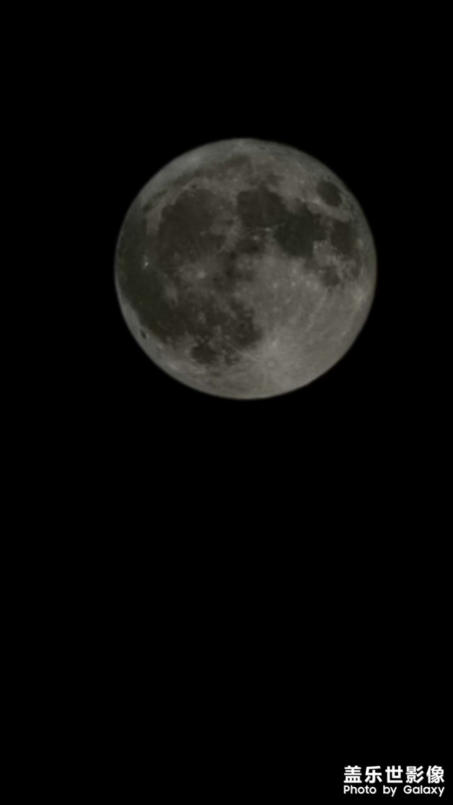 昨晚的月亮