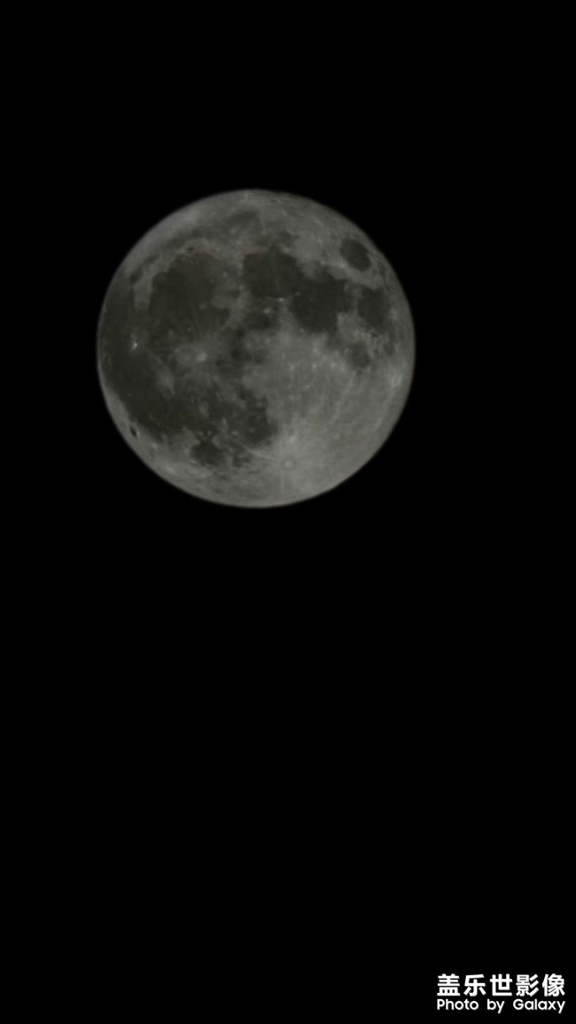 昨晚的月亮