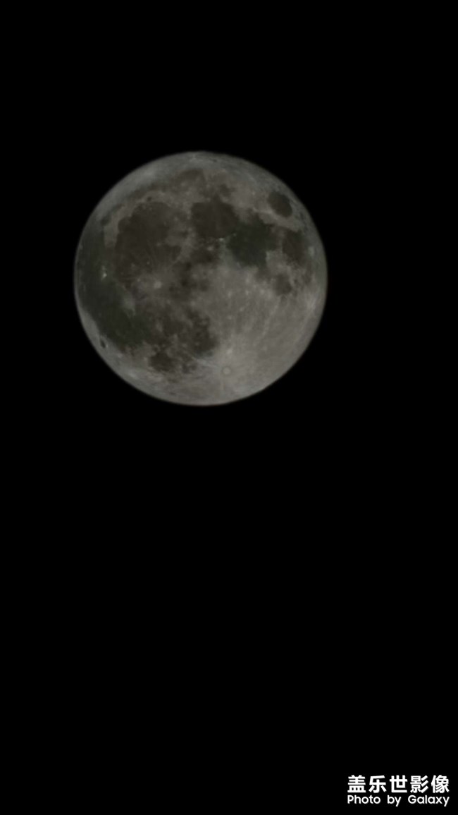 昨晚的月亮