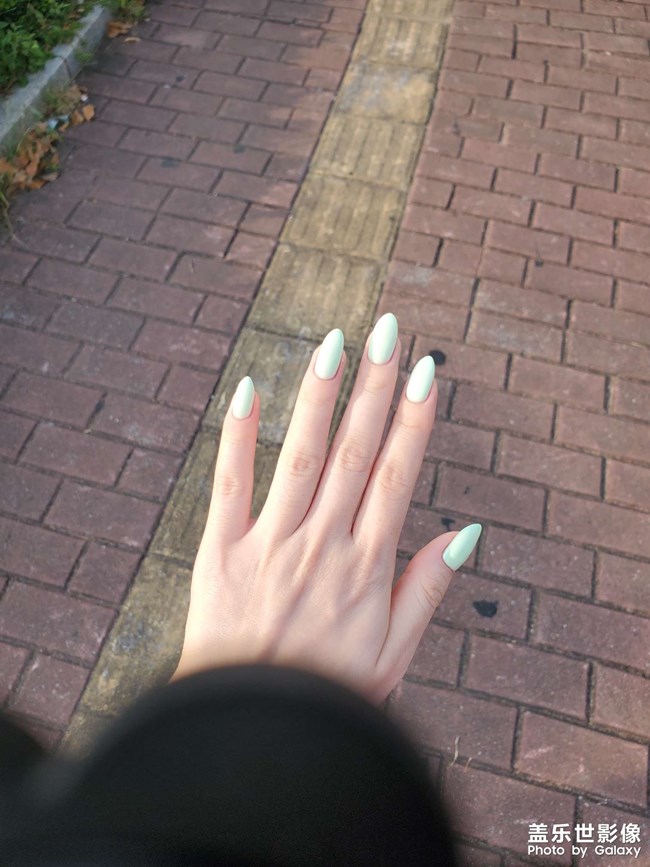 新做的指甲