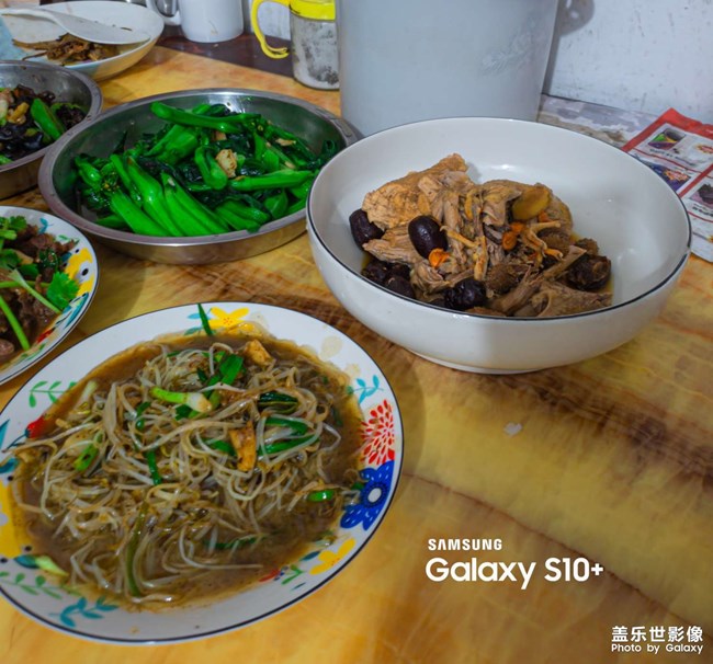 Galaxy S10+ 舌尖上的美味
