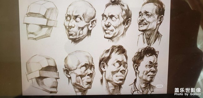 速寫(xiě)人物頭部訓(xùn)練2