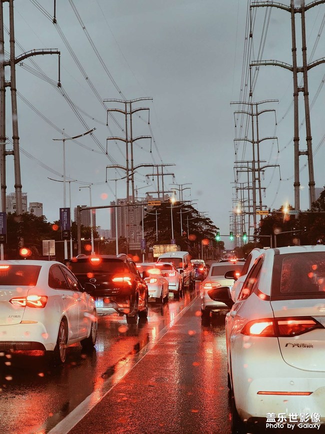 s22u堵車隨拍一張